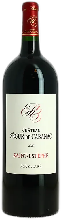 photo du vin Chateau Segur de Cabanac Saint-Estephe Magnum 2020