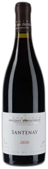 capture du vin Santenay Rouge 2020 Domaine Maldant Pauvelot