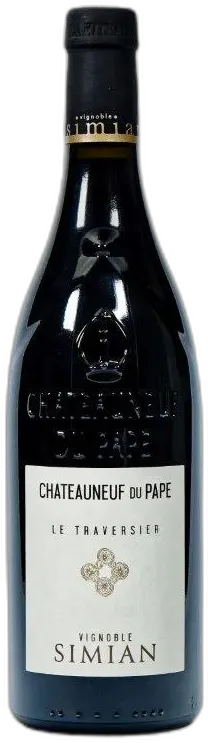 photo du vin Château Simian Châteauneuf-du-Pape Rouge le Traversier 2023