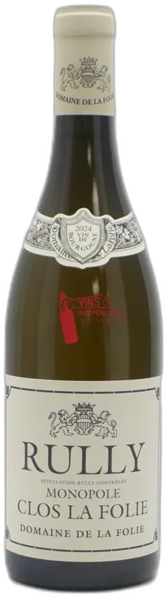 photo du vin Domaine de la Folie Rully Blanc "Clos de la Folie" 2024
