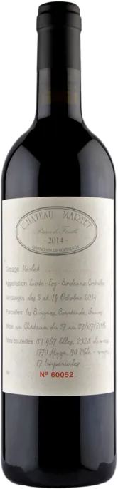 photo du vin Château Martet Sainte-Foy Côtes de Bordeaux "Réserve de Famille"