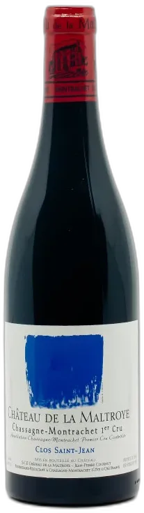 photo du vin Château de la Maltroye Chassagne Montrachet 1er Cru Clos Saint Jean 2021