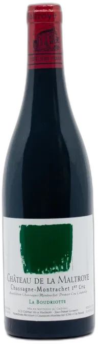 photo du vin Château de la Maltroye Chassagne Montrachet 1er Cru la Boudriotte 2022