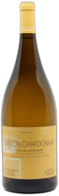 image du vin Heritiers du Comte Lafon Mâcon Clos Crochette 2022