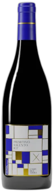 photo du vin Primitivo Rouge 2023 Domaine Campi Deantera