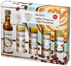 illustration du vin Café 5 Sirops Barista en Mignonnettes Monin