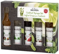 photos du vin Cocktails 5 Sirops Mignonnettes Monin