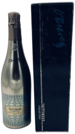 illustration du vin Taittinger Collection Vasarelly