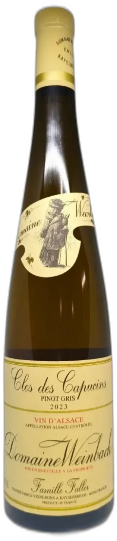 photo du vin Domaine Weinbach Clos des Capucins, Pinot Gris Alsace