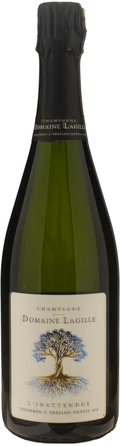 capture du vin Domaine Lagille Champagne l’Inattendue Extra Brut