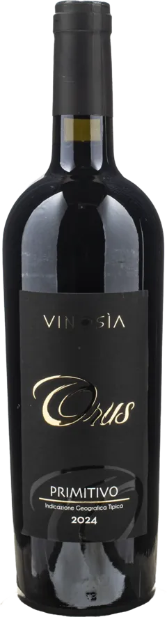 photos du vin Vinosia Primitivo Del Salento Orus 2024