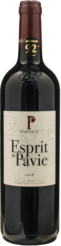 illustration du vin Chateau Pavie Bordeaux Esprit de Pavie