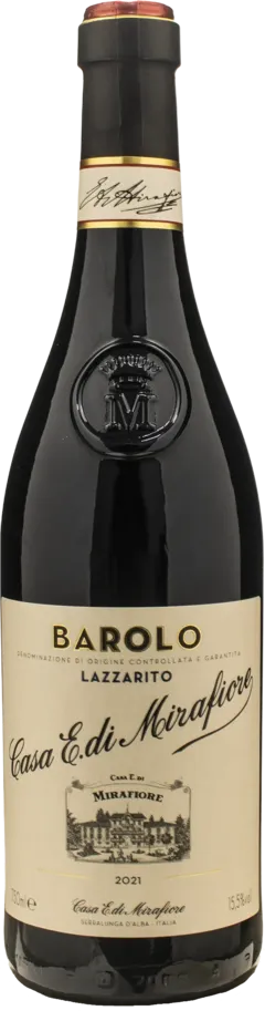 photo du vin Mirafiore Barolo Lazzarito