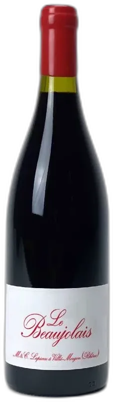 vue du vin Domaine Marcel Lapierre Beaujolais Rouge 2024