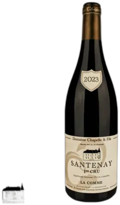photo du vin Domaine Chapelle Santenay Rouge 1er Cru "la Comme" 2023
