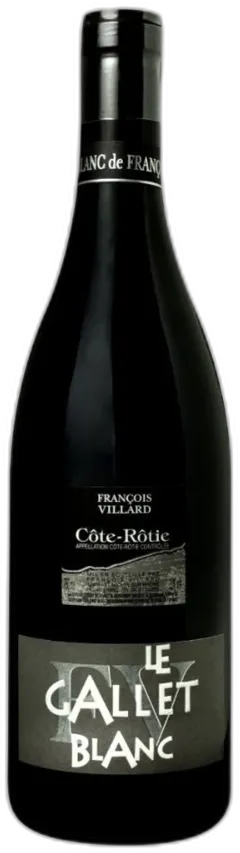 vue du vin Domaine François Villard Côte-Rôtie "le Gallet Blanc" Rouge 2022