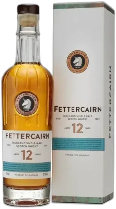 illustration du vin Fettercairn 12 Ans Single Malt Highland Ecosse