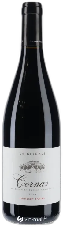 capture du vin Domaine Vincent Paris Cornas "la Geynale" 2024