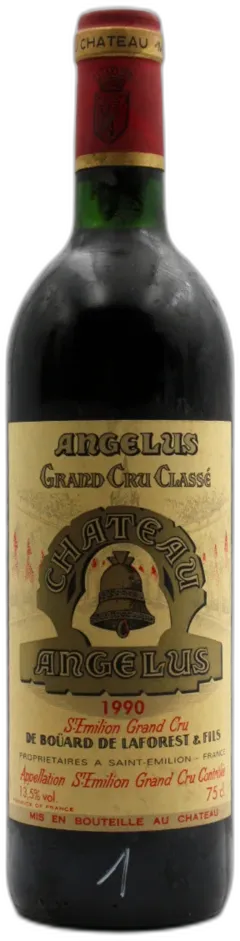 capture du vin Angelus 1990