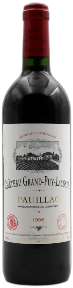 illustration du vin Grand Puy Lacoste 1996