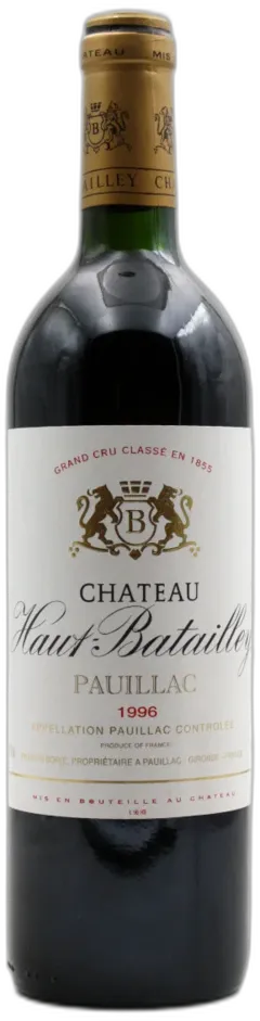 image du vin Haut Batailley 1996