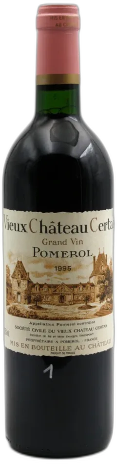 image du vin Vieux Château Certan 1995
