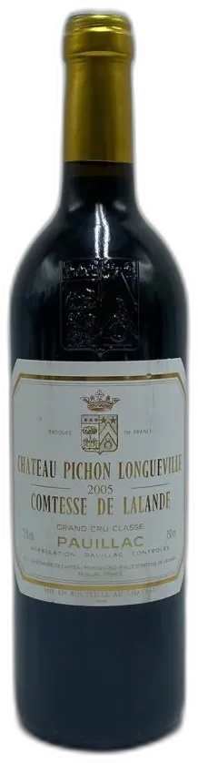 photo du vin Château Pichon Longueville Comtesse de Lalande 2005