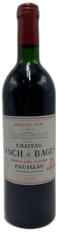 aperçu du vin Château Lynch Bages 1985