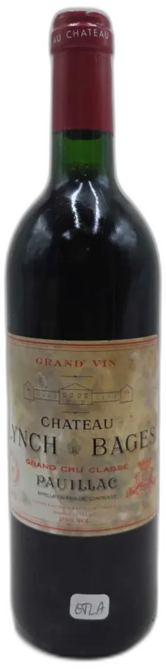 photos du vin Château Lynch Bages Etla 1993