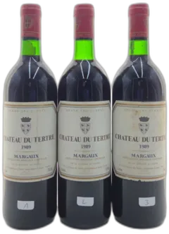 photo du vin Chateau du Tertre 1989