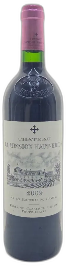 photo du vin Château la Mission Haut-Brion 2009