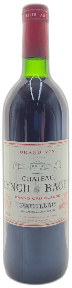 photo du vin Château Lynch Bages 1984