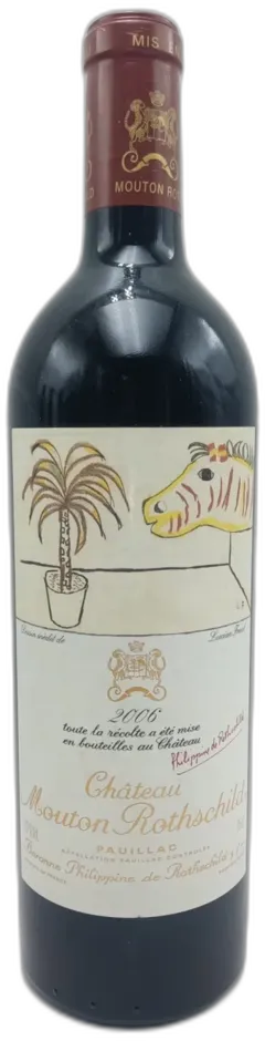 photo du vin Château Mouton Rothschild, 2006
