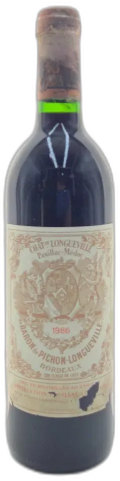 photo du vin Château Pichon Longueville Baron 1986