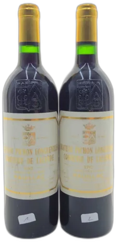 vue du vin Château Pichon Longueville Comtesse de Lalande 1992
