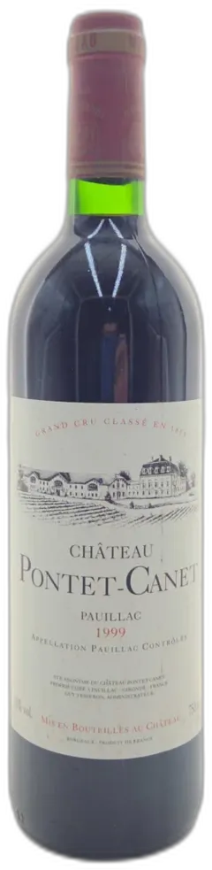 photo du vin Château Pontet-Canet 1999