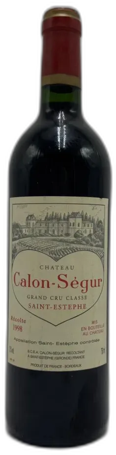 photo du vin Château Calon Ségur 1998
