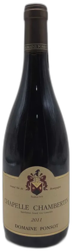photo du vin Chapelle Chambertin Domaine Ponsot 2011
