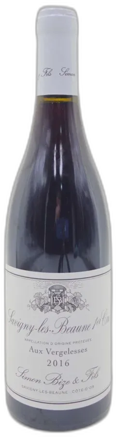 photo du vin Aux Vergelesses Rouge Simon Bize 2016