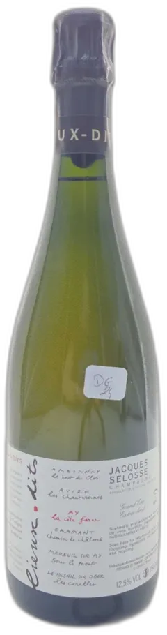 photo du vin ay-la Côte Faron Jacques Selosse dg 2024