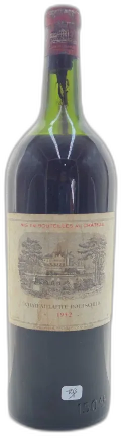 photo du vin Château Lafite Rothschild Tlb 1952