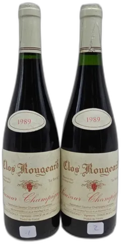 photo du vin le Bourg Clos Rougeard 1989