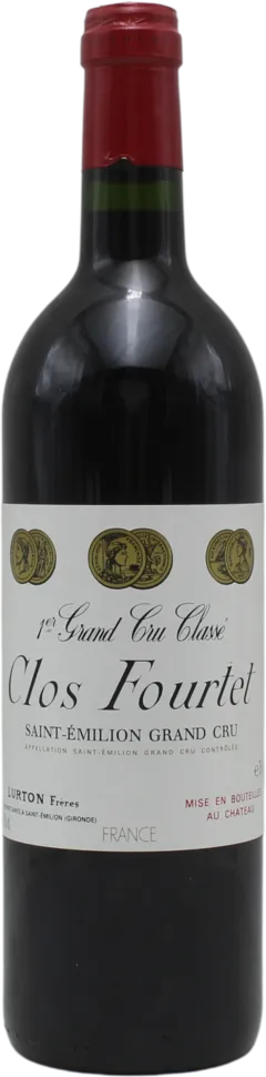capture du vin Clos Fourtet 1998