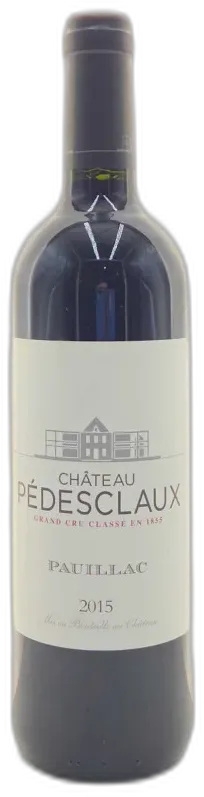 photo du vin Château Pedesclaux 2015