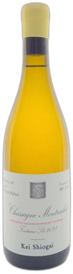 illustration du vin Chassagne Montrachet 'Fontaine Sot' Kei Shiogai 2022