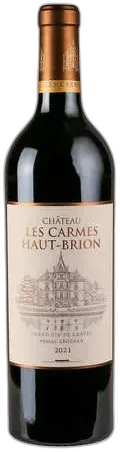 image du vin Château les Carmes Haut Brion 2021 Aop Pessac-Léognan