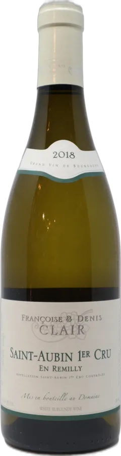 aperçu du vin Françoise et Denis Clair Saint-Aubin Blanc 2023 Aop