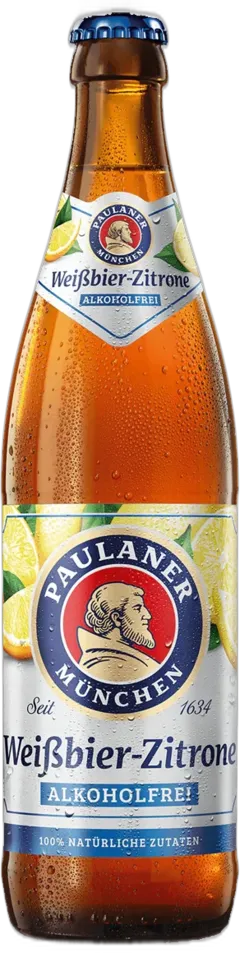 vue du vin Paulaner Weiss Zitrone Sans Alcool Consigne