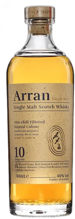 capture du vin Ecosse Arran 10 Ans Single Malt