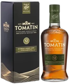 photo du vin Ecosse Highlands Single Malt Tomatin 12 Ans